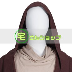 画像9: スター・ウォーズ オビ＝ワン・ケノービ ジェダイ・マスター 風  2022ドラマ コスチューム  コスプレ衣装  コスプレ靴 ブーツ付き オーダーメイド バラ売り可 (9)