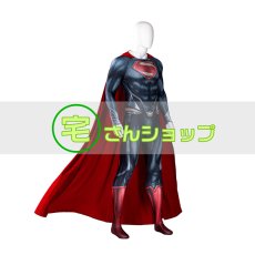 画像2: スーパーマン マン・オブ・スティール Superman クラーク・ケント  風 コスチューム  コスプレ衣装 オーダーメイド バラ売り可 (2)