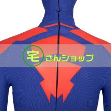 画像11: スパイダーマン:アクロス・ザ・スパイダーバース 2  スパイダーマン2099 風  コスチューム　コスプレ衣装 バラ売り可 (11)