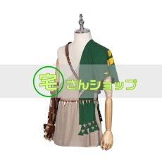 画像3: ゼルダの伝説 ブレス オブ ザ ワイルド 2 リンク 風  コスチューム コスプレ衣装 コスプレ靴  ブーツ付き  バラ売り可 オーダーメイド (3)