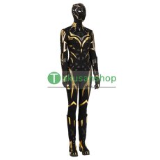 画像2: ブラックパンサー2 シュリ Shuri スーツ 風  コスチューム コスプレ衣装 コスプレ靴 バラ売り可 オーダーメイド (2)