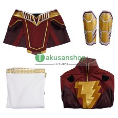 画像16: シャザム2 神々の怒り Shazam! メアリー 風  コスチューム コスプレ衣装 コスプレ靴 バラ売り可 オーダーメイド (16)