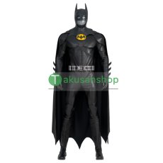 画像1: 2023映画 THE FLASH ザ・フラッシュ Batman バットマン ブルース・ウェイン 風   コスチューム コスプレ衣装  コスプレ靴 バラ売り可 オーダーメイド (1)