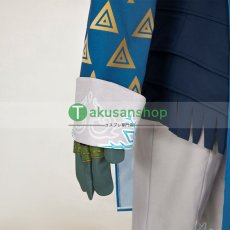 画像9: ティアキン ゼルダの伝説 ティアーズ オブ ザ キングダム 吹雪服  リンク Link 風   コスプレ衣装 コスチューム  バラ売り可 オーダーメイド (9)