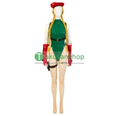 画像1: ストリートファイター6 スト6  Cammy キャミィ 風  コスチューム コスプレ衣装 コスプレ靴 ウィッグ バラ売り可 オーダーメイド (1)