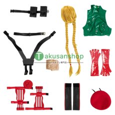 画像18: ストリートファイター6 スト6  Cammy キャミィ 風  コスチューム コスプレ衣装 コスプレ靴 ウィッグ バラ売り可 オーダーメイド (18)