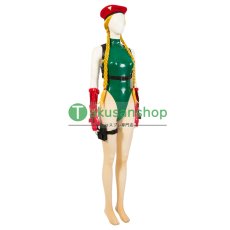 画像2: ストリートファイター6 スト6  Cammy キャミィ 風  コスチューム コスプレ衣装 コスプレ靴 ウィッグ バラ売り可 オーダーメイド (2)