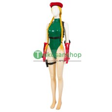 画像3: ストリートファイター6 スト6  Cammy キャミィ 風  コスチューム コスプレ衣装 コスプレ靴 ウィッグ バラ売り可 オーダーメイド (3)