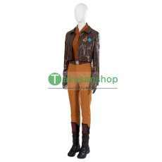 画像3: ドラマ スター・ウォーズ Star Wars アソーカ  Sabine Wren サビーヌ・レン  風 コスチューム  コスプレ衣装  コスプレ靴 ブーツ付き オーダーメイド バラ売り可 (3)