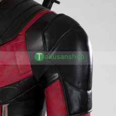 画像15: 【武器無し】デッドプール Deadpool 3  ウェイド ウィルソン 風  コスチューム コスプレ衣装 コスプレ靴 バラ売り可 オーダーメイド (15)