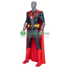 画像3: スーパーマン  Superman ニコラス 風  コスチューム コスプレ衣装 コスプレ靴 ブーツ付き オーダーメイド バラ売り可 (3)