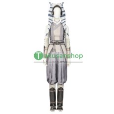 画像5: スター・ウォーズ Star Wars アソーカ・タノ  風 コスチューム  コスプレ衣装 オーダーメイド バラ売り可 (5)