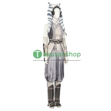 画像6: スター・ウォーズ Star Wars アソーカ・タノ  風 コスチューム  コスプレ衣装 オーダーメイド バラ売り可 (6)