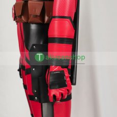 画像10: 【武器無し】デッドプール Deadpool 3  ウェイド ウィルソン 風  コスチューム コスプレ衣装 コスプレ靴 バラ売り可 オーダーメイド (10)