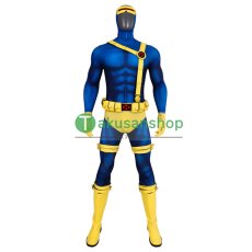 画像1: X-MEN 97 サイクロップス スコット・サマーズ Cyclops  風 コスチューム コスプレ衣装 コスプレ靴 バラ売り可 オーダーメイド (1)