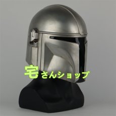 画像2: マンダロリアン The Mandalorian   風 マスク ヘルメット コスプレ道具 (2)