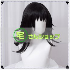 画像2: 鬼滅の刃 真菰  風   コスプレウィッグ かつら cosplay wig 耐熱ウィッグ  専用ネット付   (2)