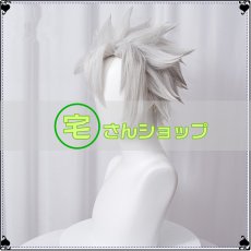 画像3: 鬼滅の刃 不死川実弥  風   コスプレウィッグ かつら cosplay wig 耐熱ウィッグ  専用ネット付   (3)