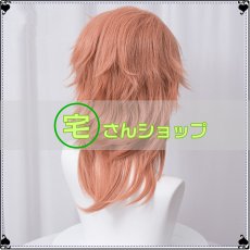 画像2: 鬼滅の刃 錆兎  風   コスプレウィッグ かつら cosplay wig 耐熱ウィッグ  専用ネット付   (2)