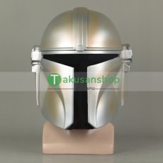 画像1: マンダロリアン The Mandalorian 風 マスク ヘルメット コスプレ道具 (1)