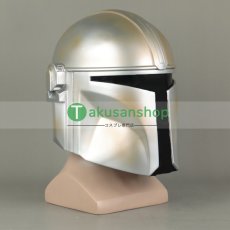 画像2: マンダロリアン The Mandalorian 風 マスク ヘルメット コスプレ道具 (2)