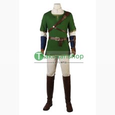 画像1: トワプリ ゼルダの伝説 トワイライトプリンセス リンク 風 コスプレ衣装 コスチューム バラ売り可 オーダーメイド The Legend of Zelda: Twilight Princess Link cosplay costume   (1)