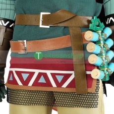画像14: ティアキン ゼルダの伝説 ティアーズ オブ ザ キングダム  ハイリアシリーズ  リンク  風  コスプレ衣装 コスチューム  バラ売り可 オーダーメイド The Legend of Zelda: Tears of the Kingdom Link cosplay costume   (14)