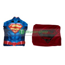 画像17: THE NEW 52  Superman  スーパーマン  クラーク・ケント 風 コスチューム コスプレ衣装 (17)