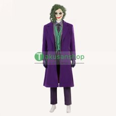 画像1: バットマン ダークナイト Joker ジョーカー 風  コスチューム コスプレ衣装 オーダーメイド バラ売り可 (1)