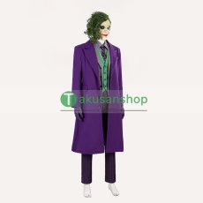画像2: バットマン ダークナイト Joker ジョーカー 風  コスチューム コスプレ衣装 オーダーメイド バラ売り可 (2)