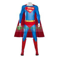 画像1: スーパーマン  Superman クラーク・ケント 風  コスチューム コスプレ衣装 コスプレ靴 ブーツ付き オーダーメイド バラ売り可 (1)