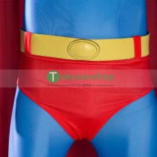 画像13: スーパーマン  Superman クラーク・ケント 風  コスチューム コスプレ衣装 コスプレ靴 ブーツ付き オーダーメイド バラ売り可 (13)