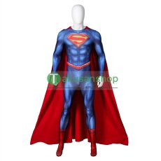 画像1: スーパーマン&ロイス  Superman  スーパーマン  クラーク・ケント 風 コスチューム コスプレ衣装 (1)