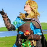 ゼルダの伝説 時のオカリナ リンク 風 コスチューム コスプレ衣装
