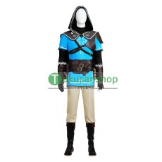 画像2: ゼルダの伝説 ティアーズ オブ ザ キングダム リンク  風   コスプレ衣装 コスチューム  バラ売り可 オーダーメイド (2)