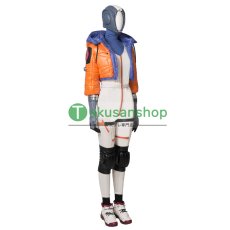 画像2: Apex Legends エーペックスレジェンズ  ワットソン Wattson 風  コスチューム コスプレ衣装 コスプレ靴 バラ売り可 オーダーメイド (2)