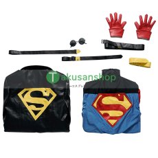 画像20: Superman スーパーボーイ Superboy コナー・ケント 風 コスチューム コスプレ衣装  オーダーメイド (20)