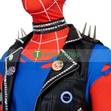 画像10: スパイダーバース2 スパイダーマン:アクロス・ザ・スパイダーバース 2 ホビー・ブラウン スパイダーパンク 風  コスチューム コスプレ衣装 コスプレ靴 バラ売り可 オーダーメイド (10)