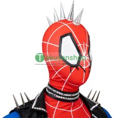 画像9: スパイダーバース2 スパイダーマン:アクロス・ザ・スパイダーバース 2 ホビー・ブラウン スパイダーパンク 風  コスチューム コスプレ衣装 コスプレ靴 バラ売り可 オーダーメイド (9)