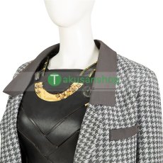 画像9: レディロキ シルヴィ ドラマ ロキ Loki シーズン2 風 コスチューム コスプレ衣装 オーダーメイド (9)