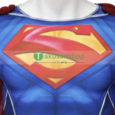 画像6: スーサイド・スクワッド キル・ザ・ジャスティス・リーグ Superman  スーパーマン  風 コスチューム コスプレ衣装 (6)