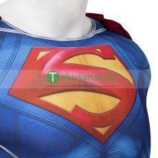 画像8: スーサイド・スクワッド キル・ザ・ジャスティス・リーグ Superman  スーパーマン  風 コスチューム コスプレ衣装 (8)