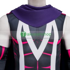 画像10: X-MEN 97 マグニートー  エリック・レーンシャー 風 コスチューム コスプレ衣装 (10)