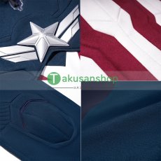 画像30: キャプテン・アメリカ：ブレイブ・ニュー・ワールド サム・ウィルソン コスプレ衣装 コスチューム オーダーメイド バラ売り可 (30)