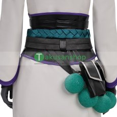 画像15: VALORANT ヴァロラント セージ Sage 風 コスチューム コスプレ衣装  オーダーメイド (15)