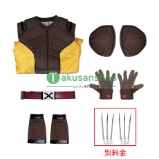 画像25: デッドプール＆ウルヴァリン Deadpool3 X-MEN ローガン ウルヴァリン 風 コスチューム コスプレ衣装 コスプレ靴 オーダーメイド (25)