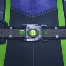 画像11: スパイダーマン 2 Spider-Man 2  パープル・ドミニオン・スーツ マイルス・モラレス マイルズ  風  コスチューム コスプレ衣装 (11)