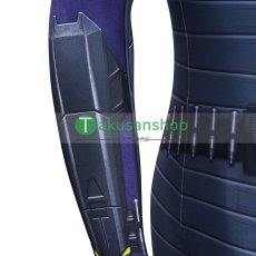 画像18: スパイダーマン 2 Spider-Man 2  パープル・ドミニオン・スーツ マイルス・モラレス マイルズ  風  コスチューム コスプレ衣装 (18)