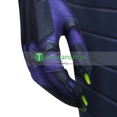 画像20: スパイダーマン 2 Spider-Man 2  パープル・ドミニオン・スーツ マイルス・モラレス マイルズ  風  コスチューム コスプレ衣装 (20)