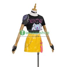 画像2: KPOPガールズ! デーモン・ハンターズ  ミラ  Mira 風 コスチューム コスプレ衣装  オーダーメイド (2)